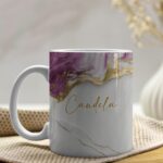 Miniatura de Taza Estampado Mármol con Nombre personalizada