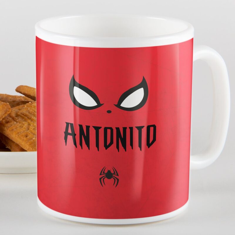 Taza Infantil Irrompible Spiderman con Nombre personalizada Taza Infantil Irrompible Spiderman con Nombre personalizada