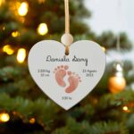 Pack de Adornos para Árbol de Navidad Piececitos con Nombre personalizados Miniatura de Pack de Adornos para Árbol de Navidad Piececitos con Nombre personalizados