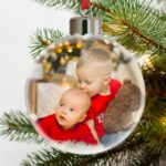 Bola Colgante para Árbol de Navidad con Foto personalizada Miniatura de Bola Colgante para Árbol de Navidad con Foto personalizada
