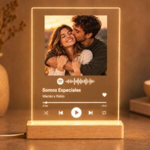 Placa Spotify personalizada
