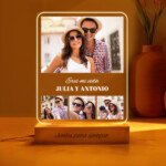 Lámpara Retratos personalizada Miniatura de Lámpara Retratos personalizada