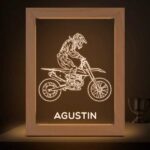 Miniatura de Lámpara Moto con Nombre personalizada