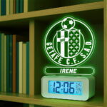 Miniatura de Reloj Despertador con Luz Escudo Getafe Personalizado