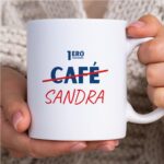 Miniatura de Taza con Foto Ilustrada y Nombre personalizada