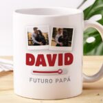 Taza Futuro Papá con Fotos y Nombre personalizada Miniatura de Taza Futuro Papá con Fotos y Nombre personalizada