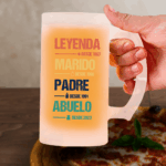 Miniatura de Jarra de Cerveza Leyenda personalizada