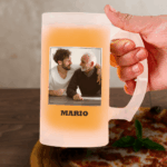 Miniatura de Jarra de Cerveza Con Foto y Nombre personalizada