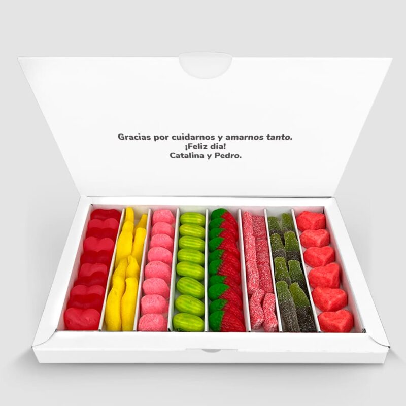Caja de Dulces Papá con Fotos personalizadas