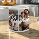 Taza Mamá Trazo Blanco con Fotos personalizada Miniatura de Taza Mamá Trazo Blanco con Fotos personalizada