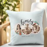 Miniatura de Cojín Family con Fotos y Texto personalizado