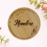 Miniatura de Vela Hojas con Textos personalizada
