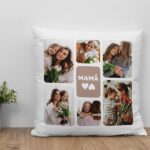 Miniatura de Cojín Mamá con Seis Fotos personalizado