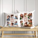 Miniatura de Cojín Mamá con Seis Fotos personalizado