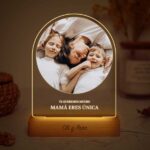 Miniatura de Lámpara Arco con Foto y Texto personalizada