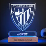 Miniatura de Lámpara Escudo Athletic Bilbao personalizada