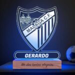 Miniatura de Lámpara Escudo Málaga personalizada