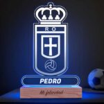 Lámpara Escudo Oviedo personalizada Miniatura de Lámpara Escudo Oviedo personalizada