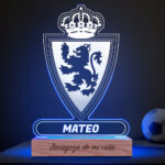 Miniatura de Lámpara Escudo Zaragoza personalizada