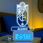 Miniatura de Reloj Despertador con Luz Escudo Granada personalizado