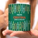 Taza Lápices con Nombres y Texto personalizada Miniatura de Taza Lápices con Nombres y Texto personalizada