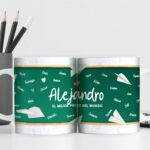 Taza Pizarra con Nombres y Texto personalizada Miniatura de Taza Pizarra con Nombres y Texto personalizada