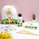Miniatura de Botella Infantil Animales Selva personalizada