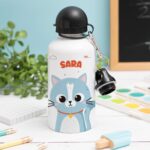 Botella Infantil Animales de Colores personalizada Miniatura de Botella Infantil Animales de Colores personalizada