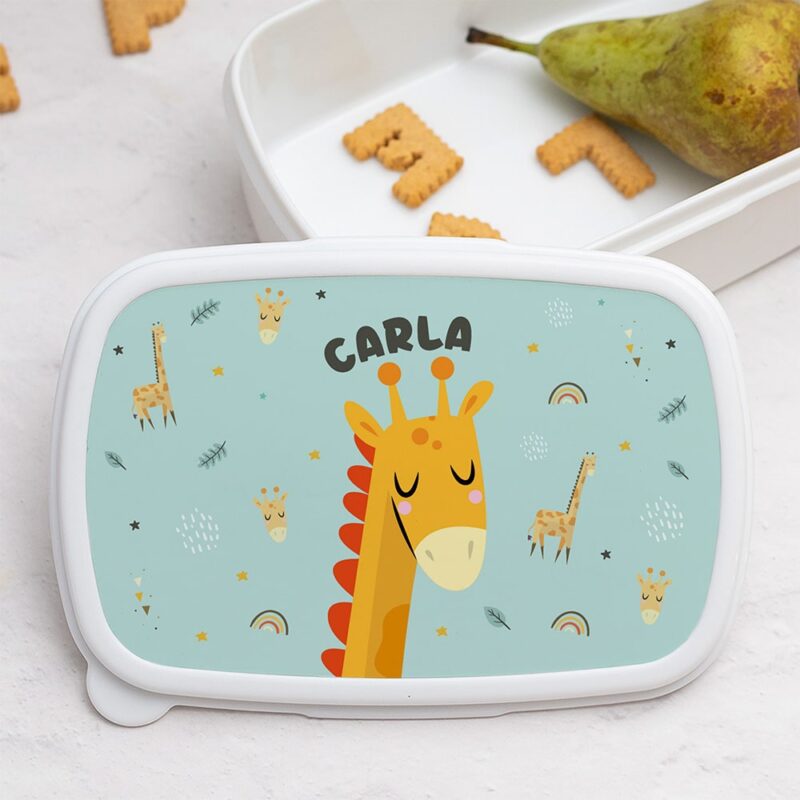Fiambrera Infantil Animales de Colores personalizada Fiambrera Infantil Animales de Colores personalizada