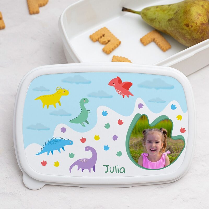 Fiambrera Infantil Dinosaurios personalizada Fiambrera Infantil Dinosaurios personalizada