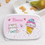 Fiambrera Infantil Gatitos personalizada Miniatura de Fiambrera Infantil Gatitos personalizada
