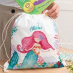 Mochila Saco Infantil Sirenita personalizada Miniatura de Mochila Saco Infantil Sirenita personalizada