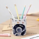 Miniatura de Portalápices Infantil Astronauta en el Espacio personalizado
