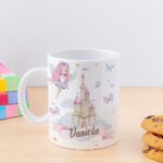 Miniatura de Taza Infantil Irrompible Hadas con Nombre personalizada