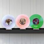 Miniatura de Placa Disco Vinilo de Colores Spotify con Foto y Texto personalizada