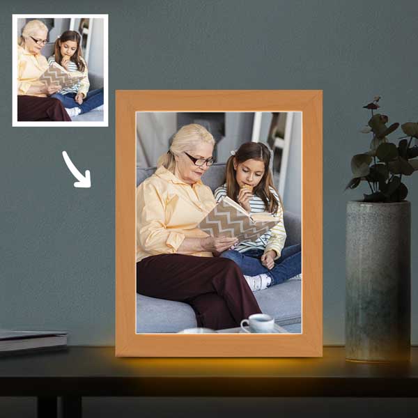 Placa o Lámpara con Tu Foto personalizada