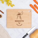 Tabla de Cortar Barbacoa con Nombre personalizada Miniatura de Tabla de Cortar Barbacoa con Nombre personalizada