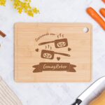 Tabla de Cortar Cocinando con Nombre personalizada Miniatura de Tabla de Cortar Cocinando con Nombre personalizada