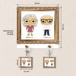 Miniatura de Colgador de Llaves Funkos Marco con Nombres personalizado