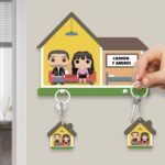 Miniatura de Colgador de Llaves Funkos con Texto personalizado