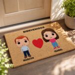 Miniatura de Felpudo Funkos con Nombres y Texto personalizado
