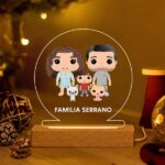 Lámpara Funkos con Texto personalizada Miniatura de Lámpara Funkos con Texto personalizada