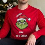 Pijama El Grinch con Nombre personalizado Miniatura de Pijama El Grinch con Nombre personalizado