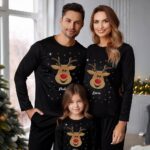 Miniatura de Pijama Renos con Nombres personalizados
