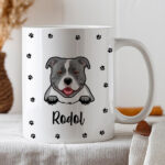 Taza Patitas con Nombre de Mascota personalizada Miniatura de Taza Patitas con Nombre de Mascota personalizada