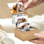 Miniatura de Caja de Fotos Acordeón con Foto y Texto personalizada