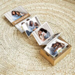 Miniatura de Caja de Fotos Acordeón con Foto y Texto personalizada