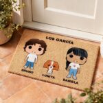 Miniatura de Felpudo Funkos con Nombres y Texto personalizado