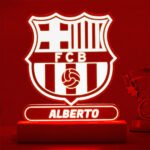 Lámpara Escudo Barcelona personalizada Miniatura de Lámpara Escudo Barcelona personalizada