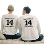 Miniatura de Pijama Perfect Team con Nombres y Número personalizado